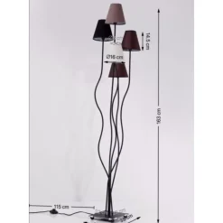Outlet Stehleuchte Flexible Mocca Cinque Steh & Bodenleuchten