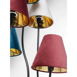 New Stehleuchte Flexible Velvet Schwarz Cinque Steh & Bodenleuchten