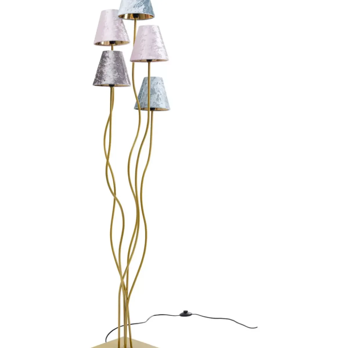 Stehleuchte Flexible Velvet Brass Cinque Steh & Bodenleuchten