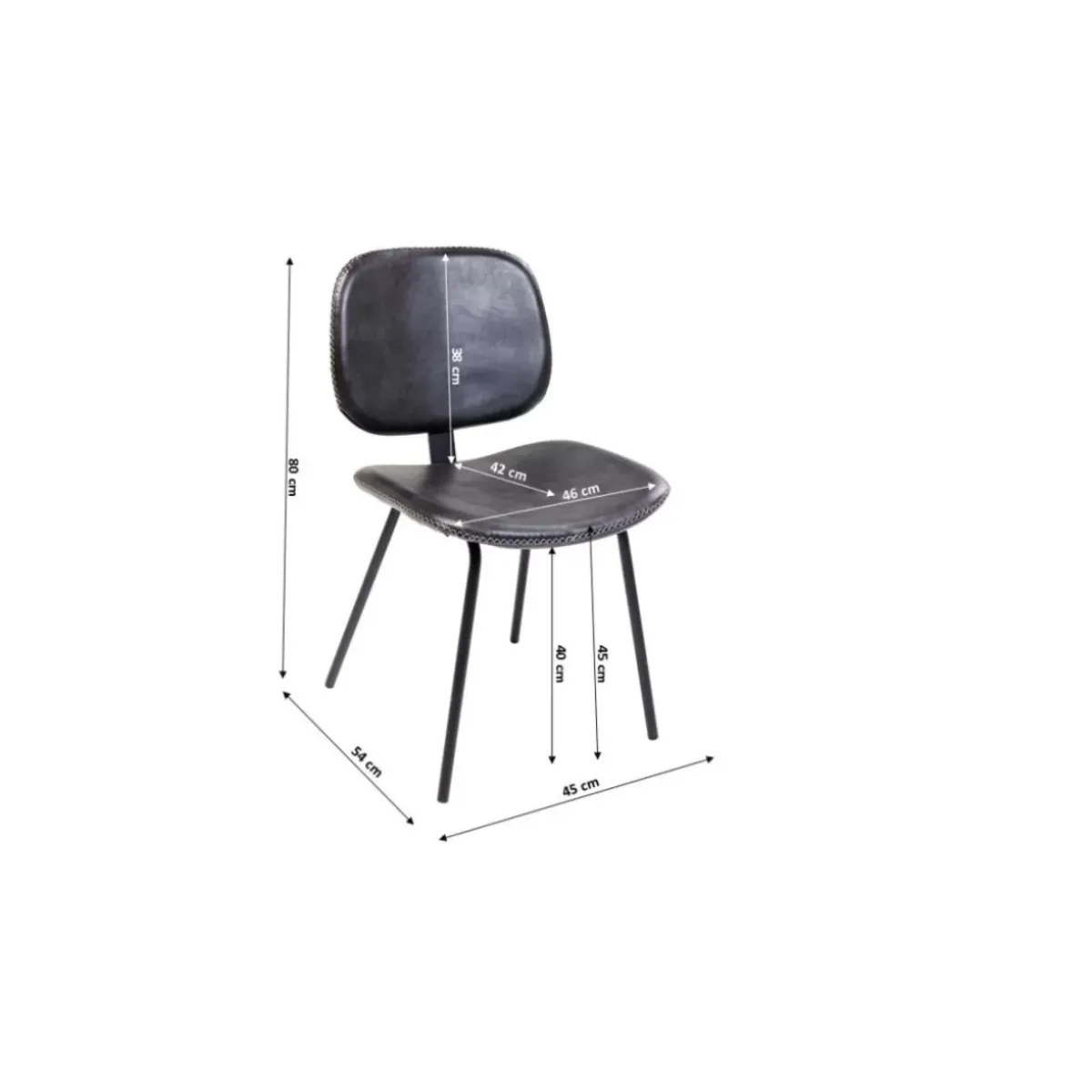 Stuhl Barber Schwarz Stühle