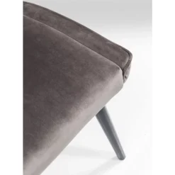 Best Stuhl Black Marshall Velvet Grau Stühle
