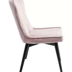 Clearance Stuhl Black Marshall Velvet Rose Stühle