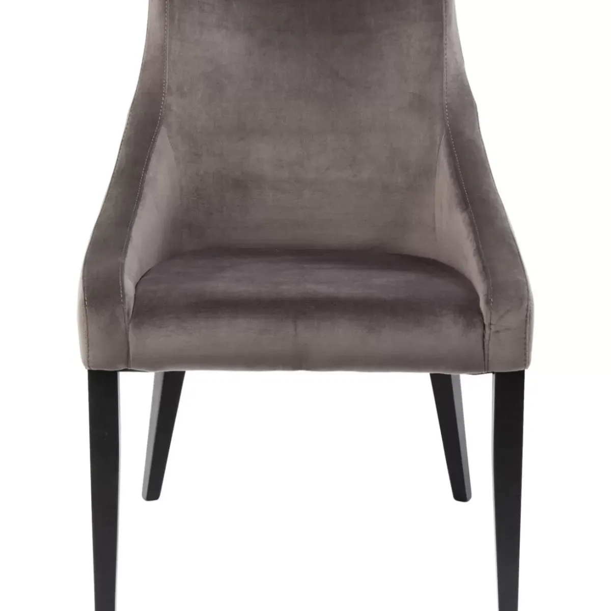 Outlet Stuhl Black Mode Velvet Grau Stühle