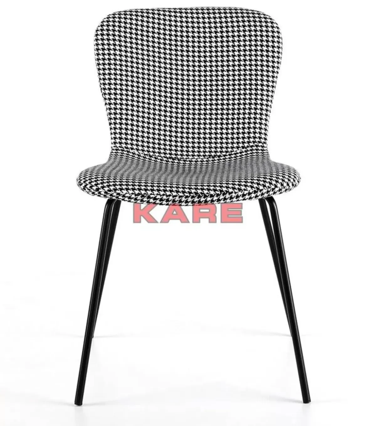 Outlet Stuhl Frida Schwarz Und Weiss (2/Set) Stühle