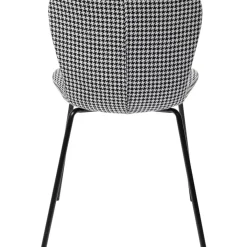 Outlet Stuhl Frida Schwarz Und Weiss (2/Set) Stühle