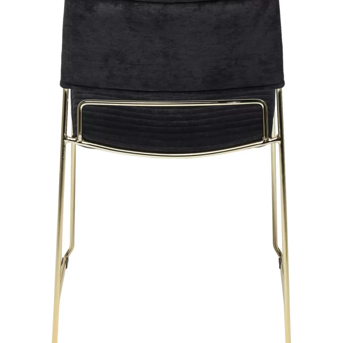 Stuhl Hugo Schwarz Gold Stühle