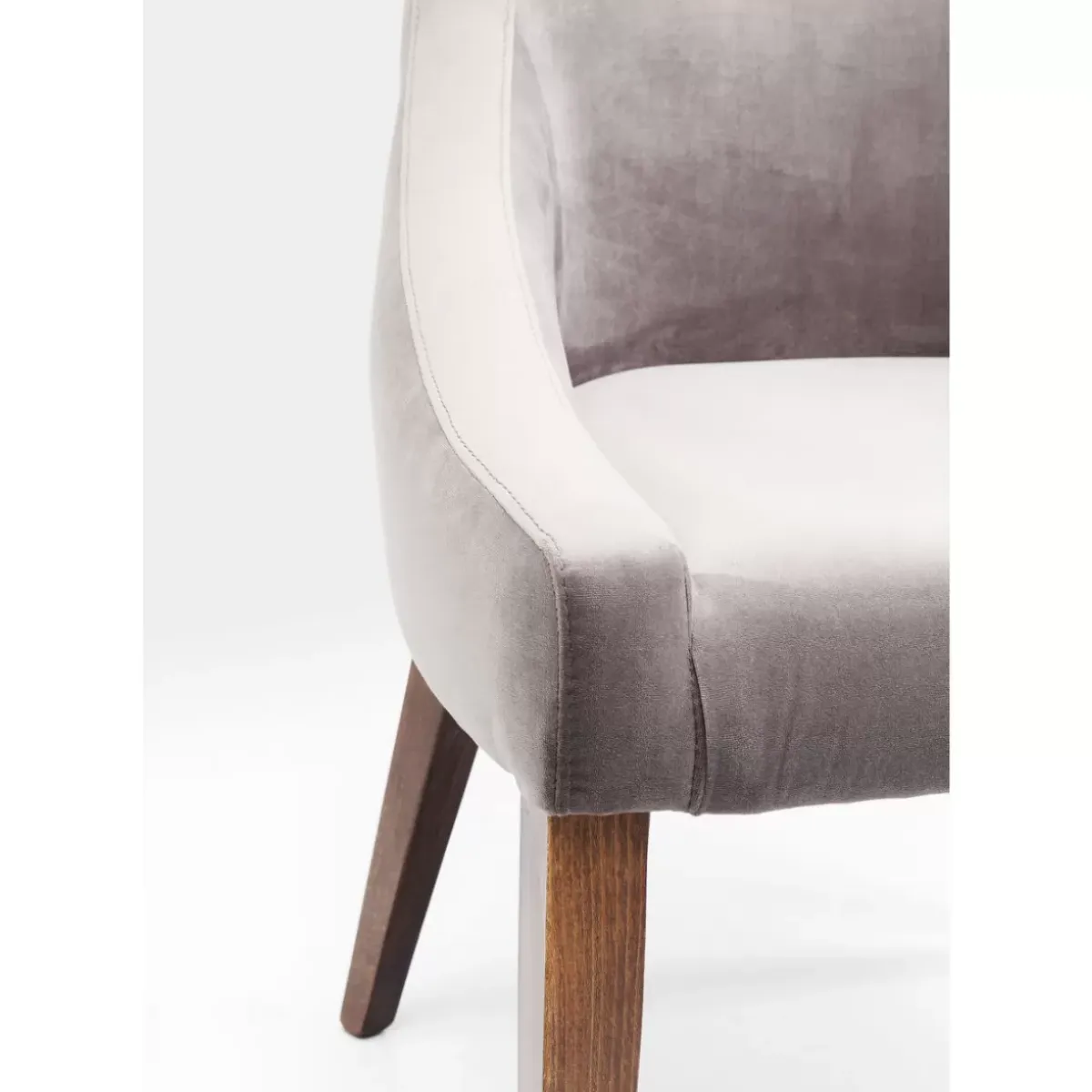 Stuhl Mode Velvet Grau Stühle