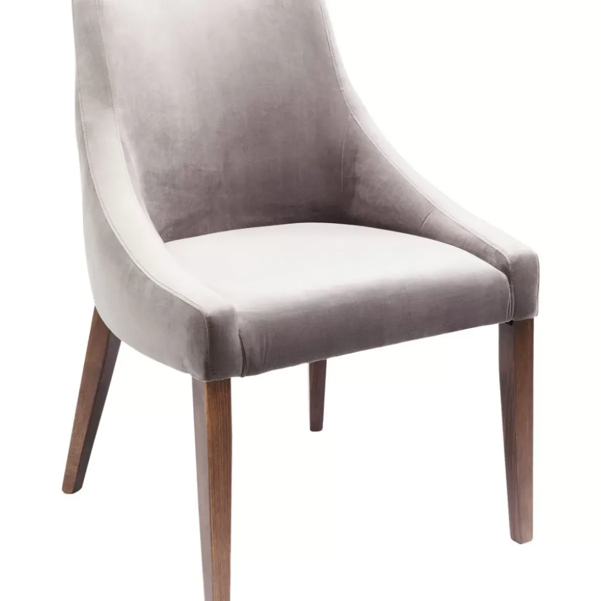 Stuhl Mode Velvet Grau Stühle