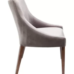 Stuhl Mode Velvet Grau Stühle