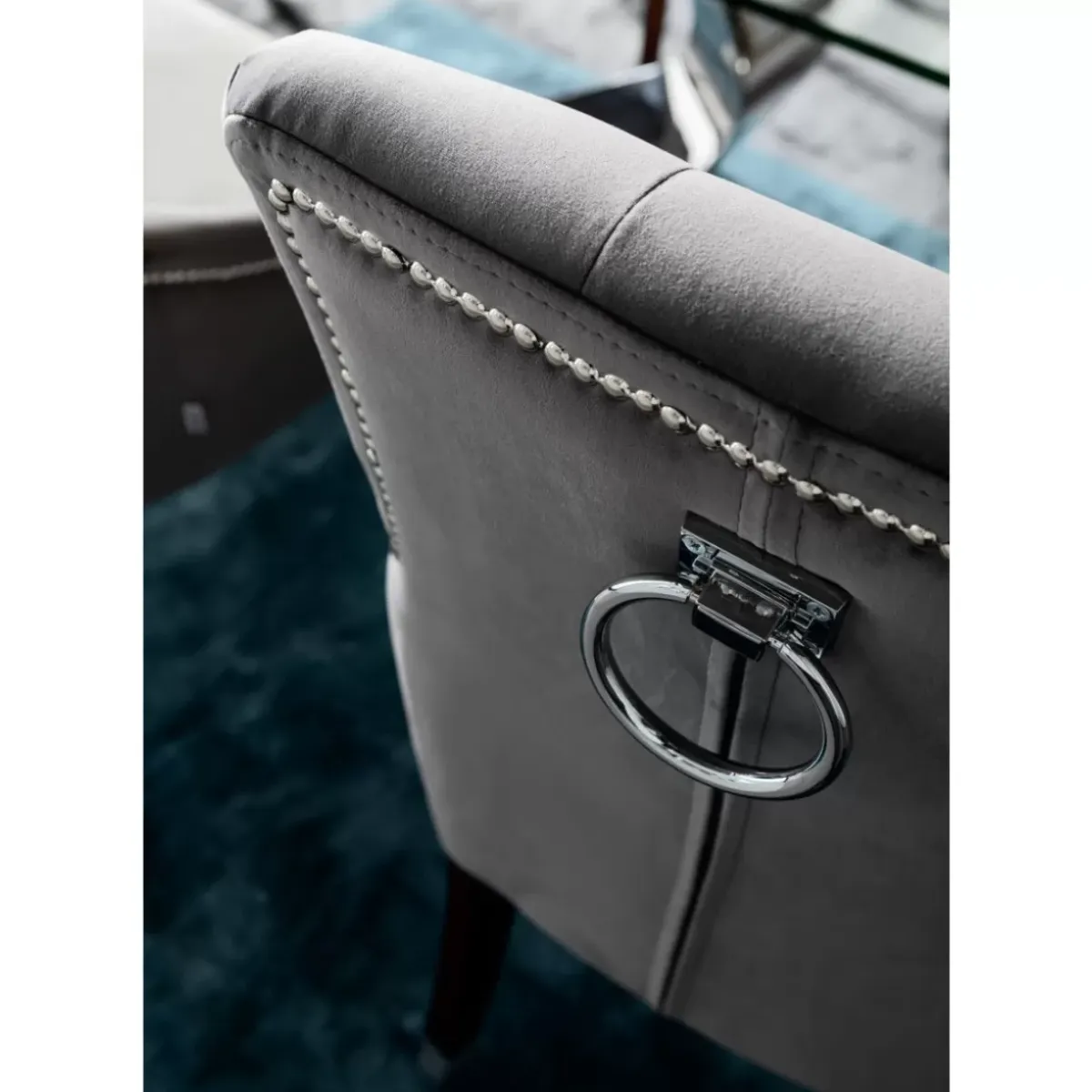 Best Stuhl Prince Velvet Grau Stühle