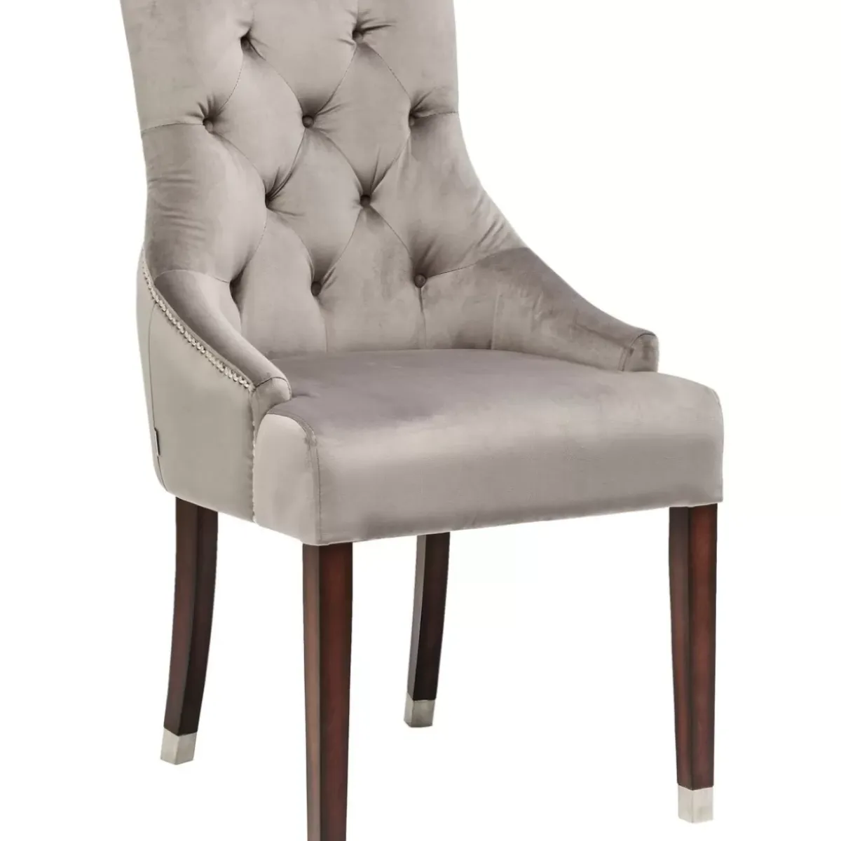 Best Stuhl Prince Velvet Grau Stühle