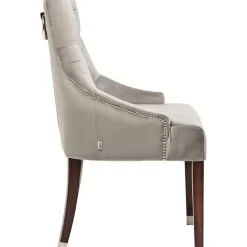 Best Stuhl Prince Velvet Grau Stühle