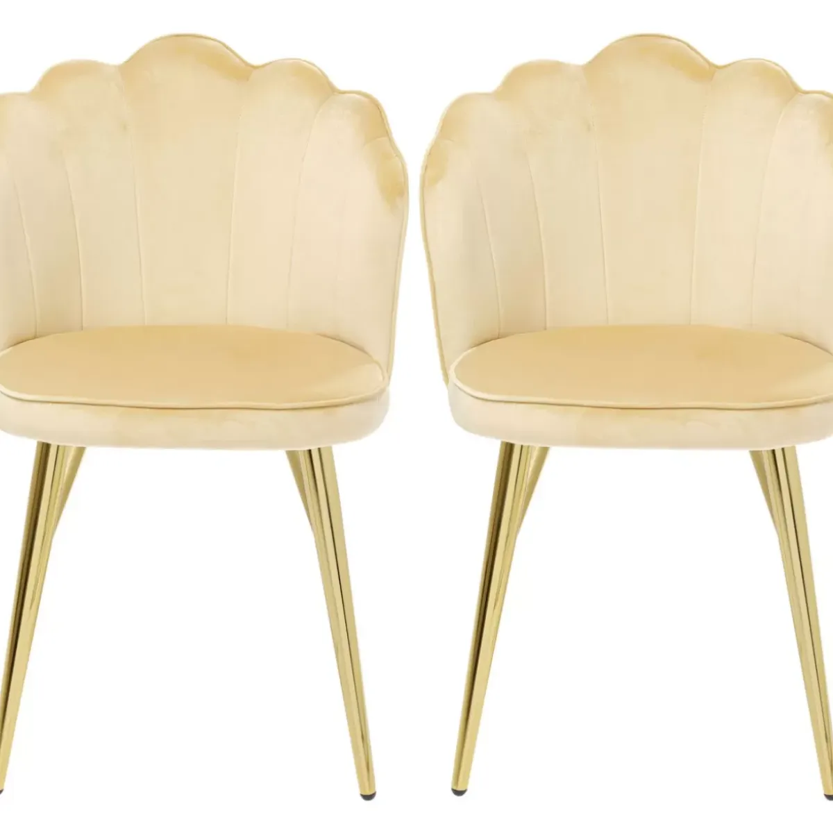 Stuhl Princess Beige (2/Set) Stühle