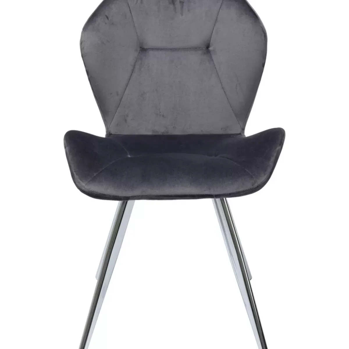 Clearance Stuhl Viva Grau Chrom Stühle
