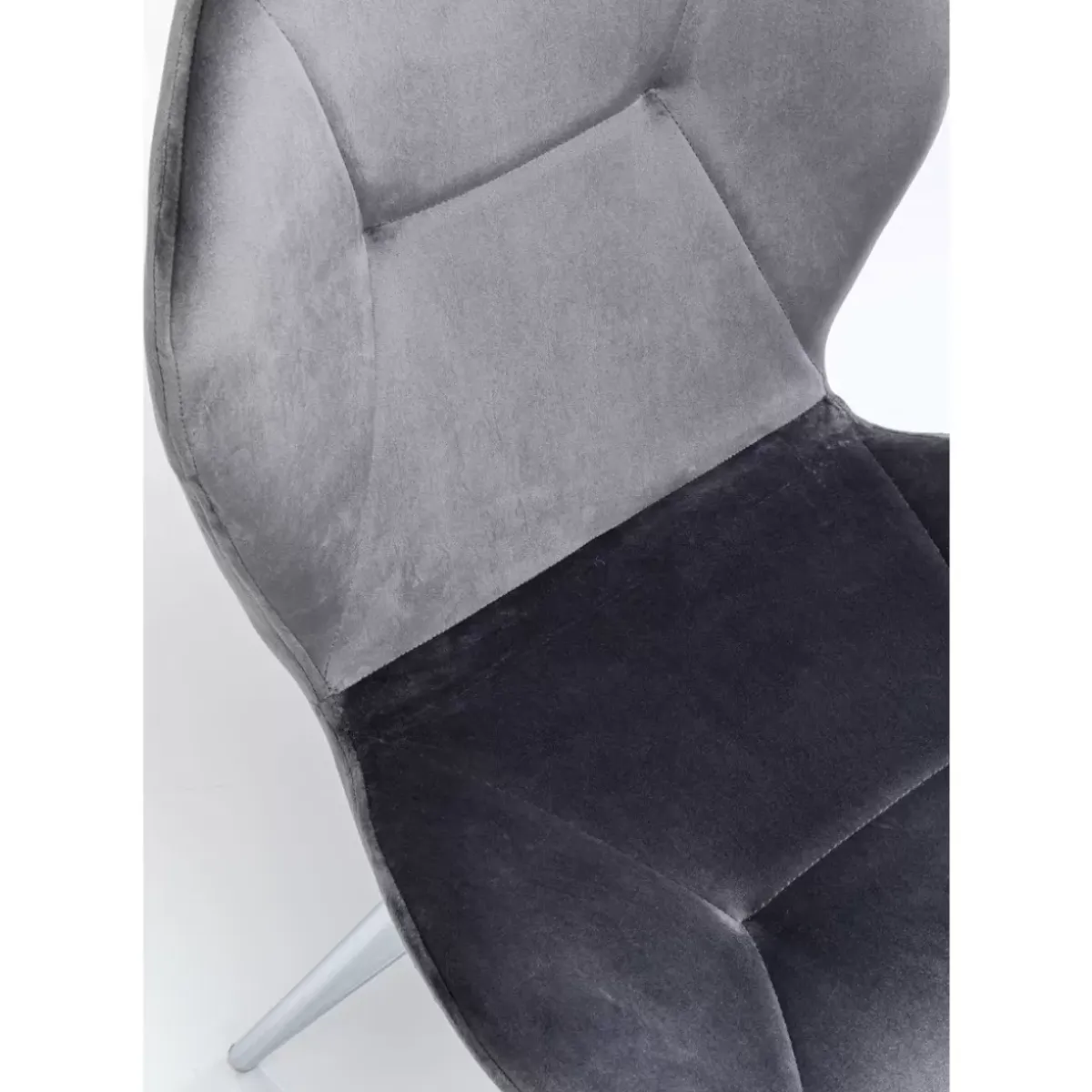 Clearance Stuhl Viva Grau Chrom Stühle