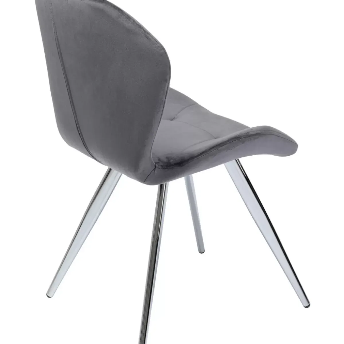 Clearance Stuhl Viva Grau Chrom Stühle