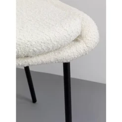 Hot Stuhl West Side Boucle Creme Stühle