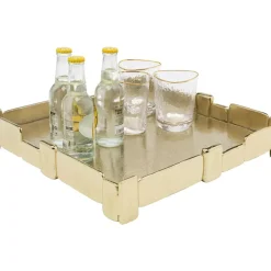 Best Tablett Bricks 42X42Cm Geschirr & Tischaccessoires