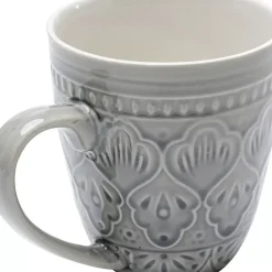 Tasse Sicilia Mandala Grau Geschirr & Tischaccessoires
