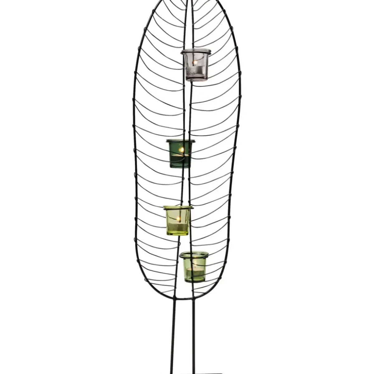 Sale Teelichthalter Leaf Wire 86Cm Kerzenständer & Laternen