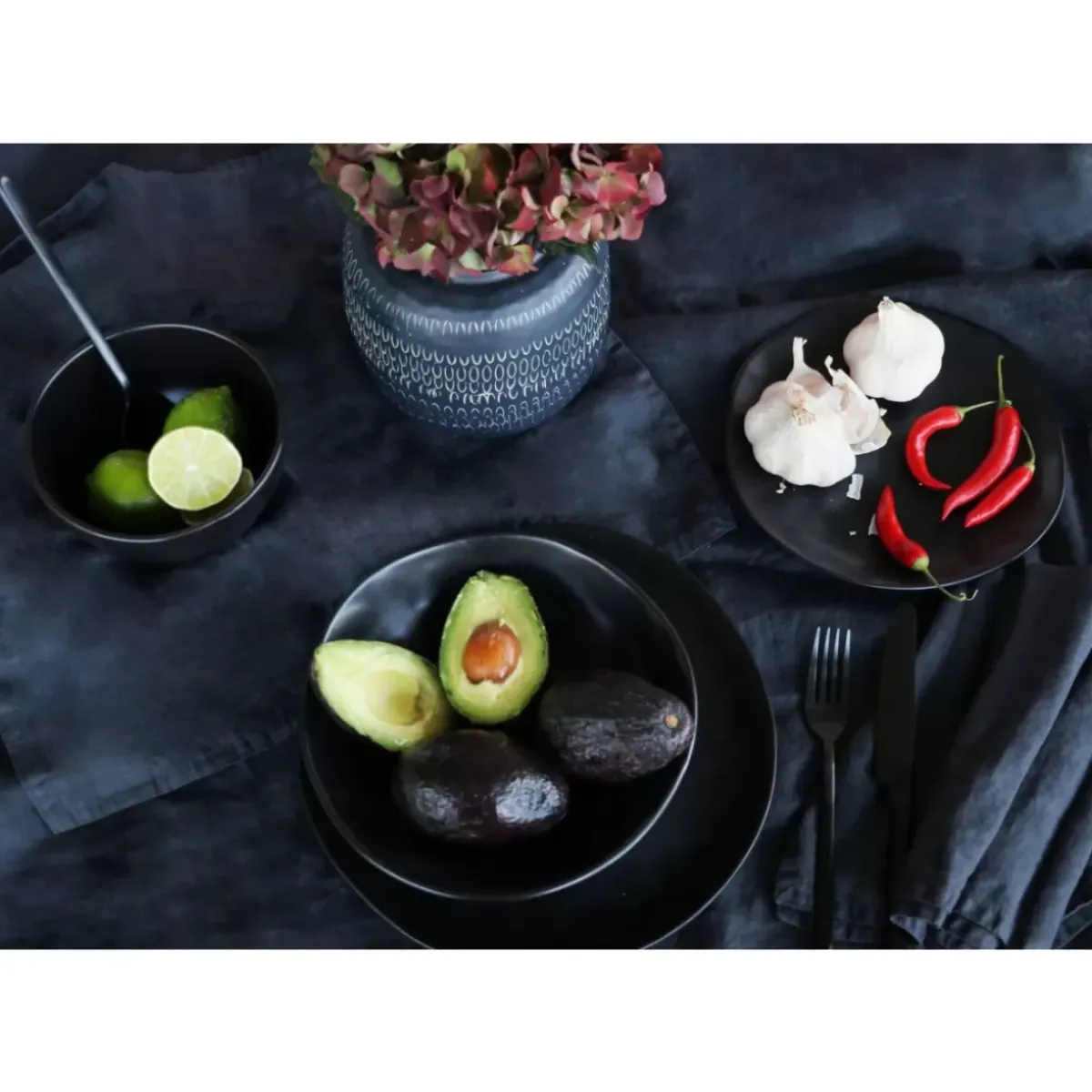 Hot Teller Organic Black O20Cm Geschirr & Tischaccessoires
