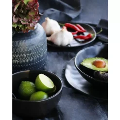 Discount Teller Tief Organic Black O22Cm Geschirr & Tischaccessoires