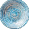 Hot Teller Tief Swirl Blau O21Cm Geschirr & Tischaccessoires