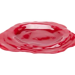Outlet Teller Tornado Rot O46Cm Geschirr & Tischaccessoires