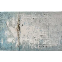 New Teppich Abstract Hellblau 200X300Cm Teppiche