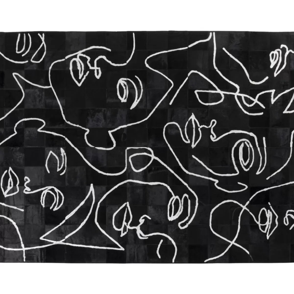 Outlet Teppich Art Faces 170X240Cm Teppiche