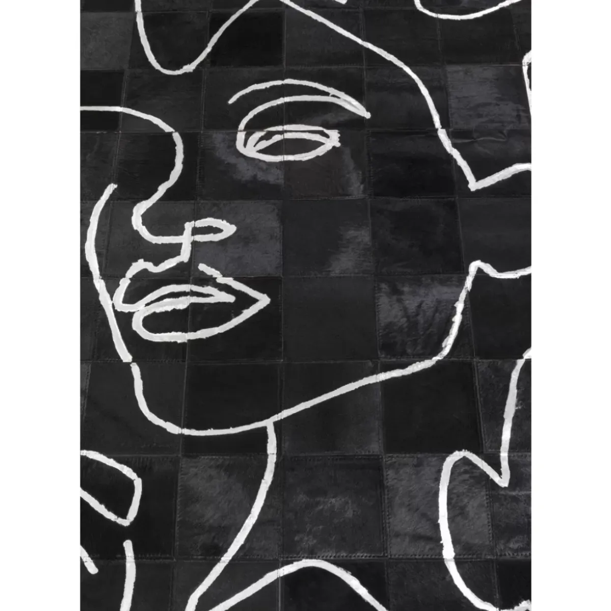 Outlet Teppich Art Faces 170X240Cm Teppiche
