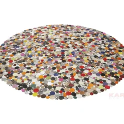 Teppich Circle Multi O250Cm Teppiche