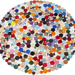Clearance Teppich Circle Multi O150Cm Teppiche