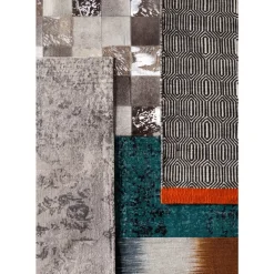 Outlet Teppich Cosmo Grau Fur 170X240Cm Teppiche