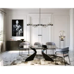 Best Teppich Cosmo Grey Fur 200X300Cm Teppiche