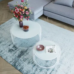 Sale Teppich Glimmer Blau 170X240Cm Teppiche