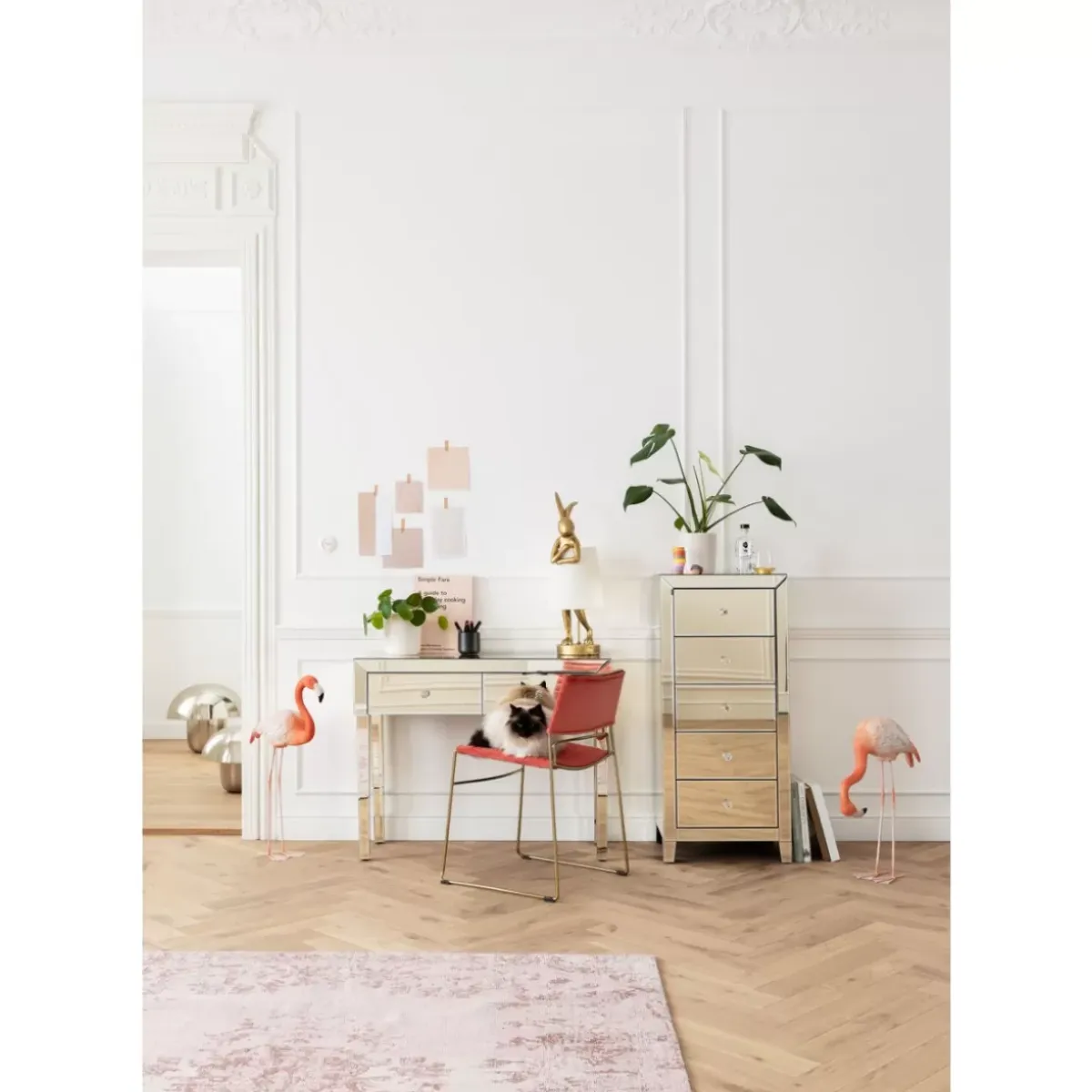 Hot Teppich Kelim Ornament Powder 200X300Cm Teppiche
