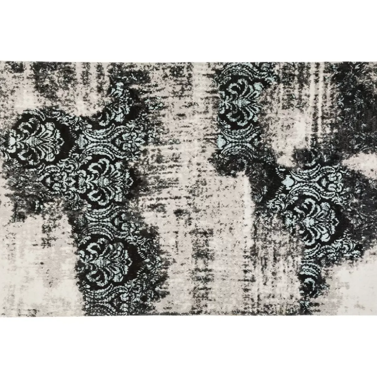 Outlet Teppich Kelim Ornament Turkis 200X300Cm Teppiche