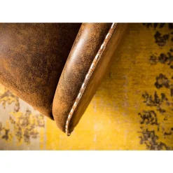 Teppich Kelim Pop Yellow 170X240Cm Teppiche