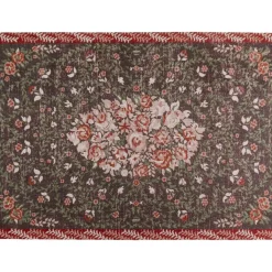 Teppich Oriental Rose Grau 170X240Cm Teppiche