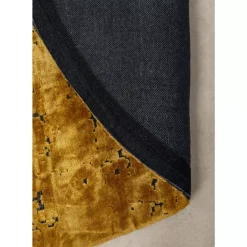 Outlet Teppich Silja Gelb O200Cm Teppiche