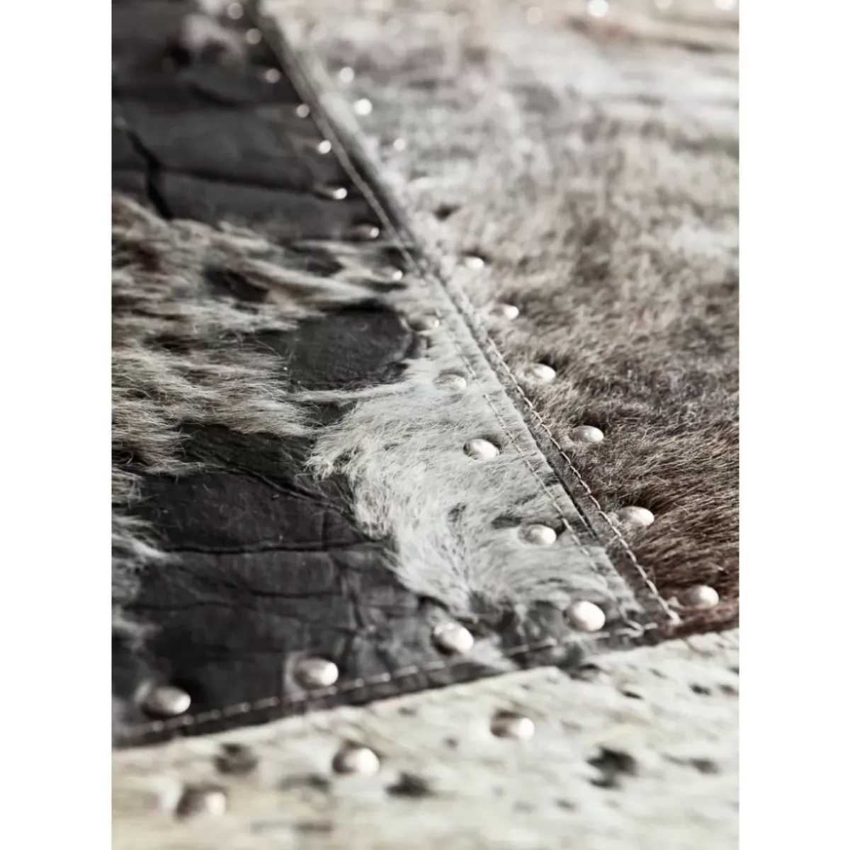 Hot Teppich Squares Grau 170X240Cm Teppiche