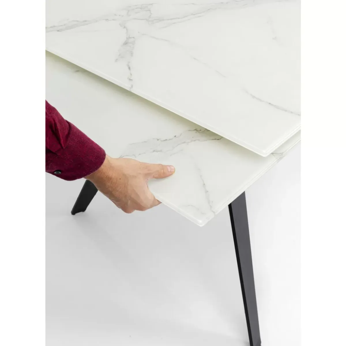 Online Tisch Amsterdam Marble 160(40+40)X90 Tische