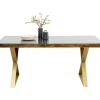 Tisch Conley Cross Brass 180X90Cm Tische