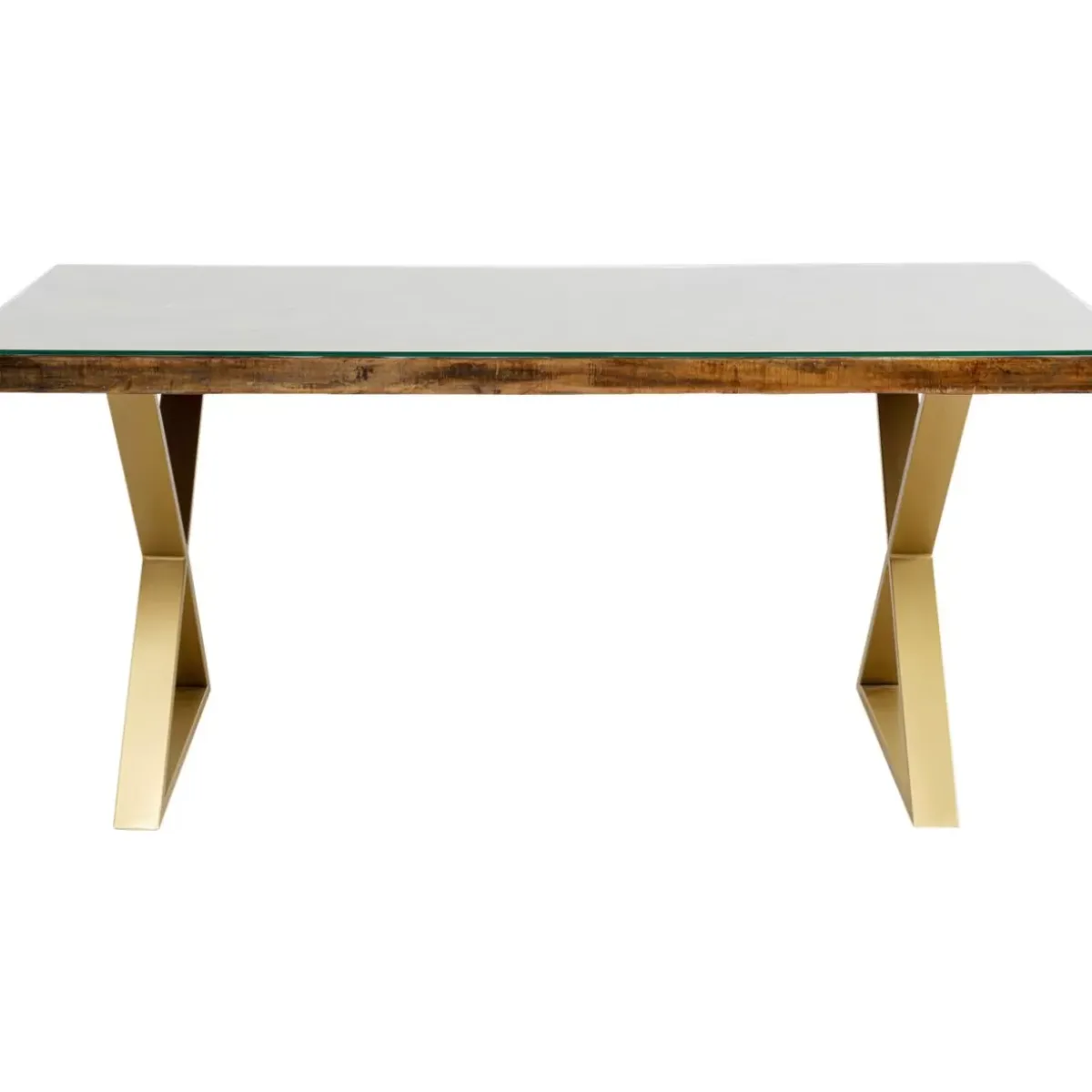 Tisch Conley Cross Brass 180X90Cm Tische