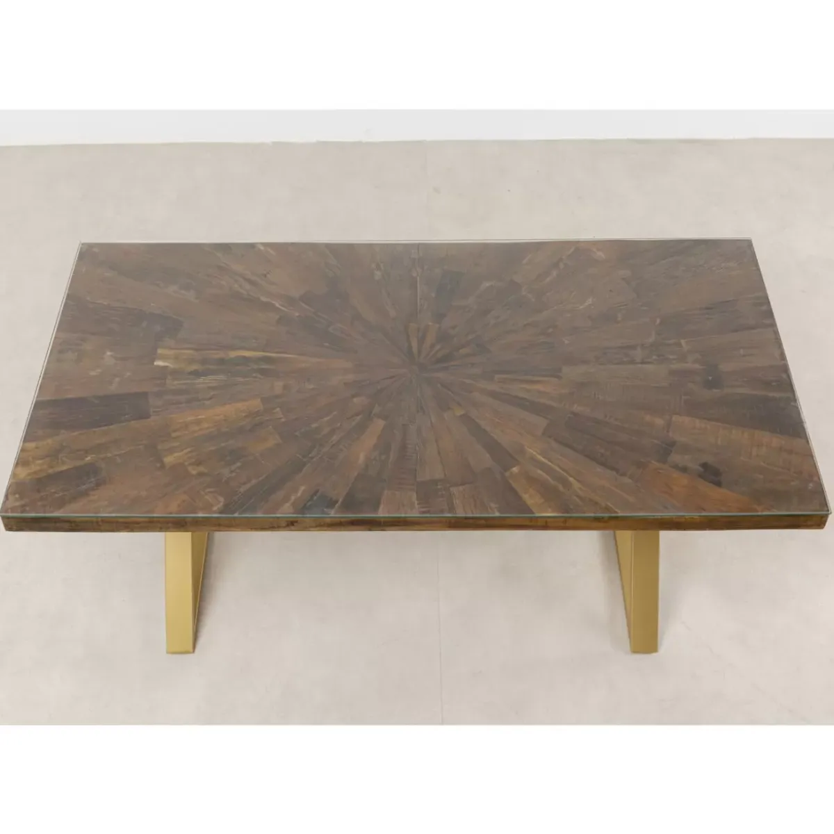 Tisch Conley Cross Brass 180X90Cm Tische