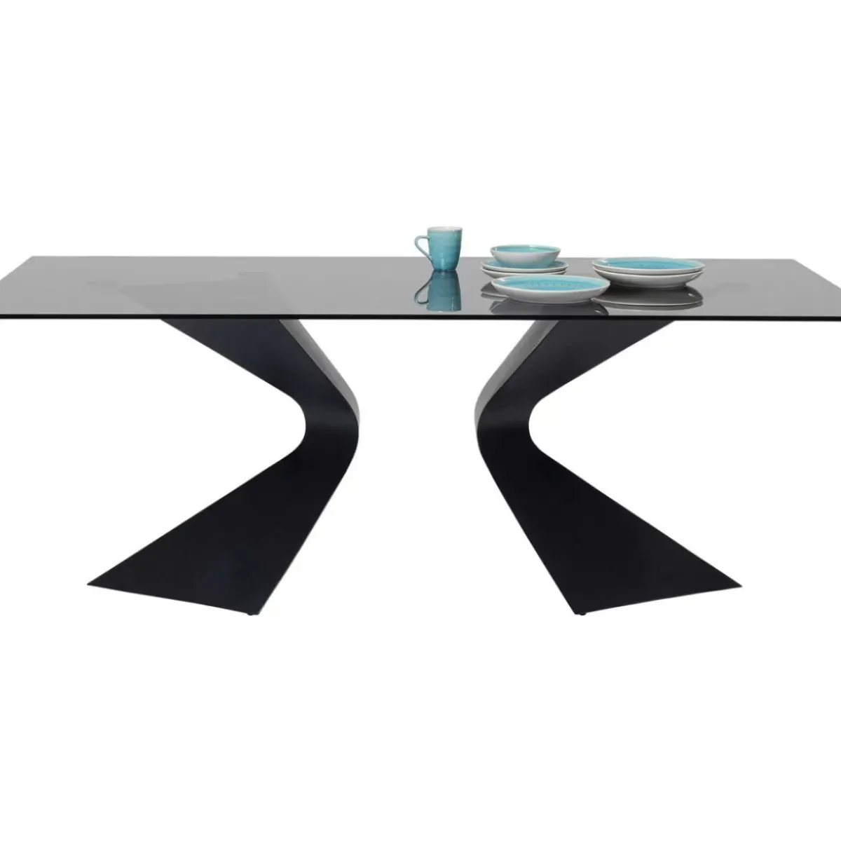Sale Tisch Gloria Schwarz 200X100Cm Tische
