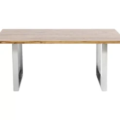 Discount Tisch Jackie Eiche Chrom 160X80 Tische