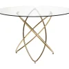 Clearance Tisch Molekular Gold O120Cm Tische