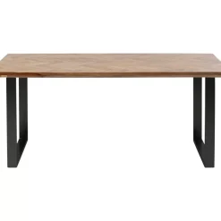 Discount Tisch Parquet Schwarz 180X90 Tische